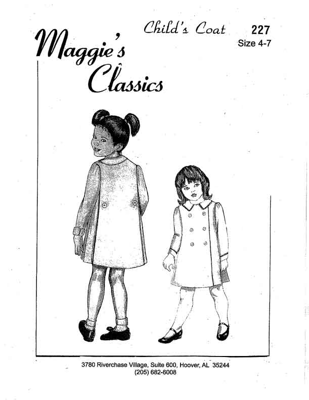 Child's Coat, Plain