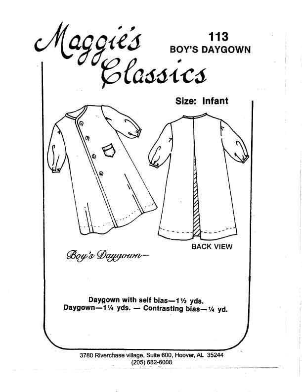 Boy's Daygown