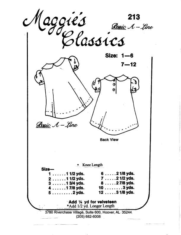 Basic A-line Dress