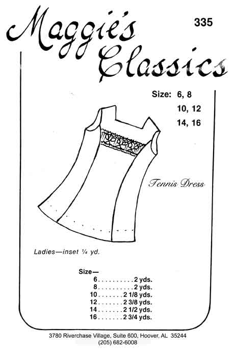 Ladies Tennis Dress